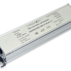 Источник питания светодиодов СОТ60-085.700.11.М.67.11 К (59,5ВТ/45-85В/700МА)