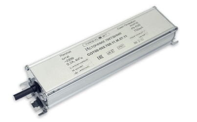 Источник питания светодиодов СОТ60-085.700.11.М.67.11 К (59,5ВТ/45-85В/700МА)